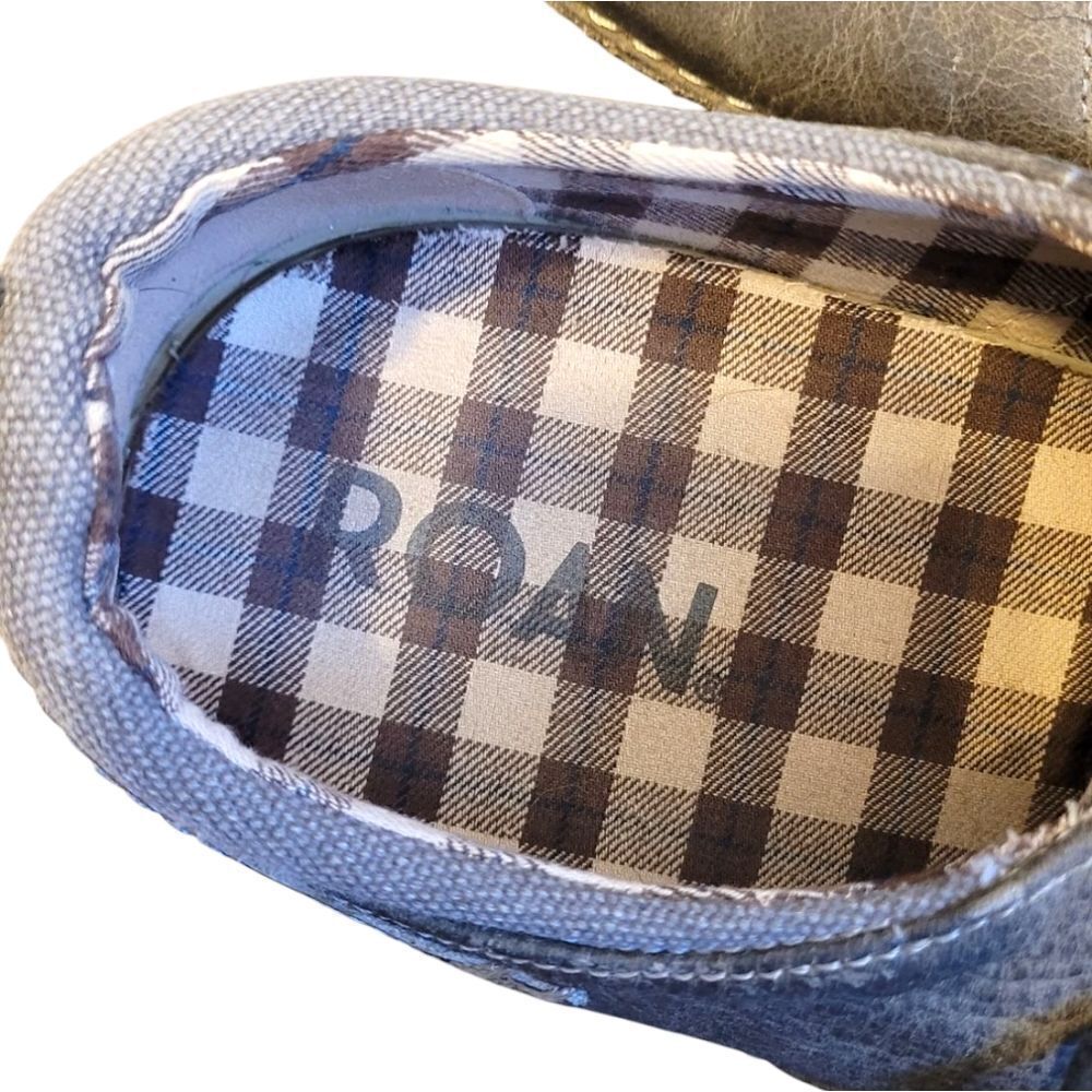 Roan By BedStu Arlo Charcoal Grey Oxford Shoes Size US 12 - Picture 6 of 6